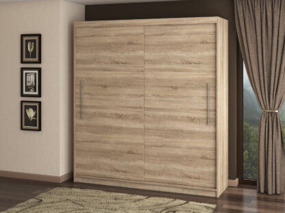 Dressing Radu fara oglinda, 204x218x58 cm, sonoma
