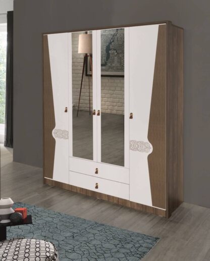 Dressing Oksi, alb + wenge - imagine 3