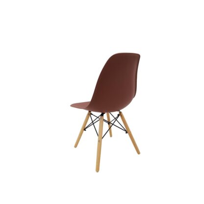 Scaun bucătărie S-114 maro - imagine 2