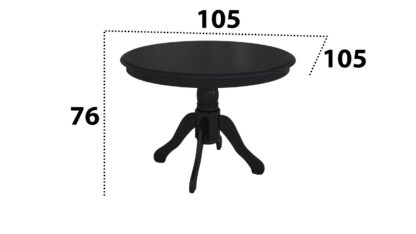 Masa bucatarie, MB-57 W, 1050 X 760 cm - imagine 3