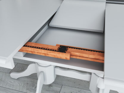 Masă extensibilă living MB-60, alb - imagine 5