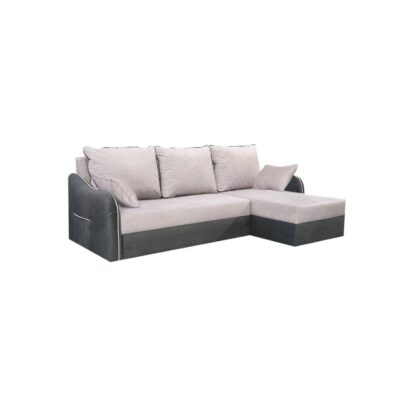 Colțar extensibil Fado Viton 203/200, gri + crem