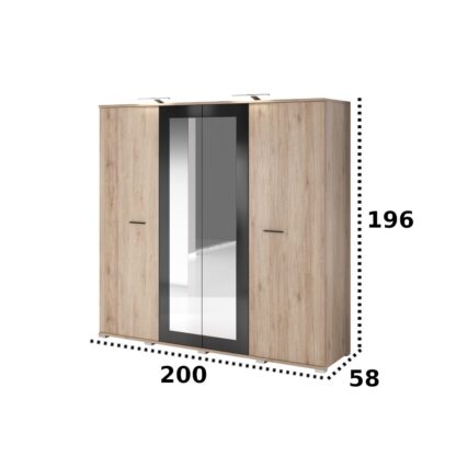 Dressing Robert, san remo + negru - imagine 2