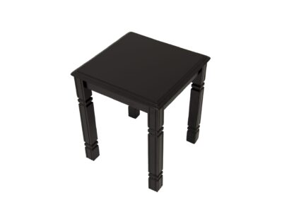 Masa cafea MC-100S, 45x45x50 cm, culoare wenge - imagine 3