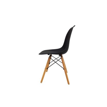 Scaun bucătărie S-114 negru - imagine 2
