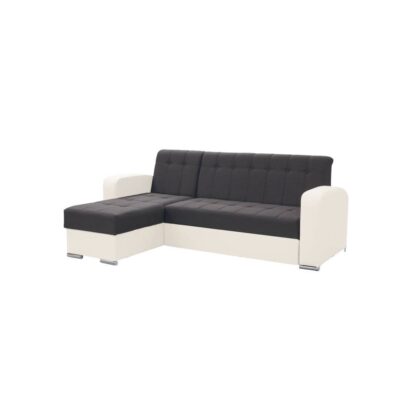 Colțar extensibil Codrin v4, alb + gri