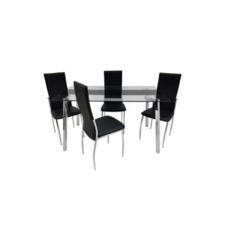Set masă MB-16PC cu scaune S-58 N