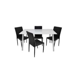 Set masă MB-16PVA cu scaune S-118 N
