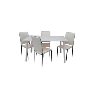 Set masă MB-16PVA cu scaune S-26 A