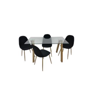 Set masă MB-17 cu 4 scaune S-52 N