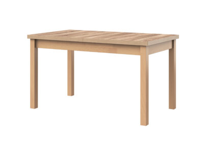 Masa extensibila 140x180 cm MB-21 Modena1, sonoma, lemn masiv de fag si PAL