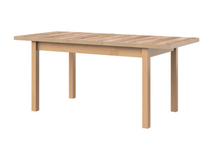Masa extensibila 140x180 cm MB-21 Modena1, sonoma, lemn masiv de fag si PAL - imagine 3