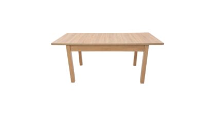 Set masa extensibila 140x180cm cu 6 scaune tapitate, MB-21 Modena1 si S-37 Boss7 S11, sonoma, lemn masiv de fag, stofa - imagine 5