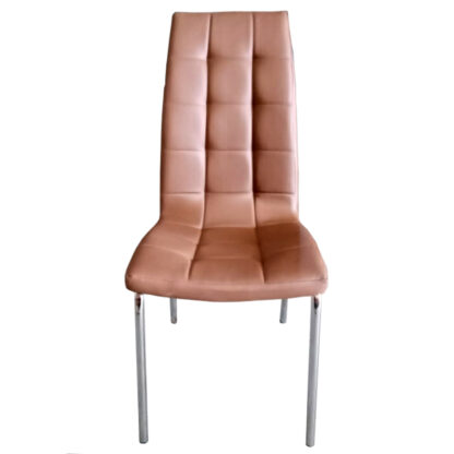 Scaun bucătărie S-02 maro - imagine 2
