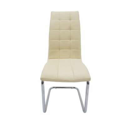 Scaun bucatarie S-123, crem - imagine 2