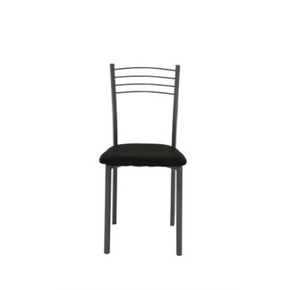 Scaun bucătărie S-47 negru nou - imagine 2