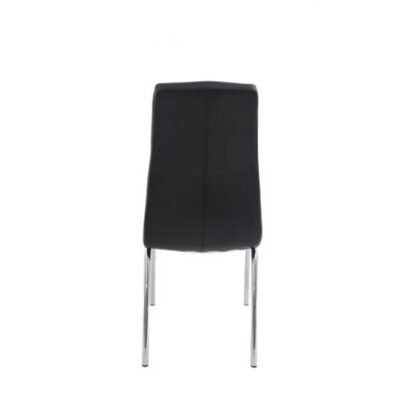 Scaun bucătărie S-02 negru - imagine 3