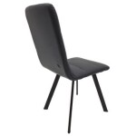 Scaun living S-121 negru - imagine 3