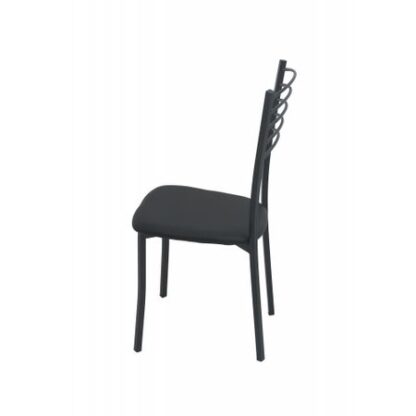 Scaun bucătărie S-14 negru - imagine 3