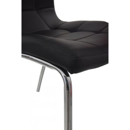 Scaun bucătărie S-02 negru - imagine 5