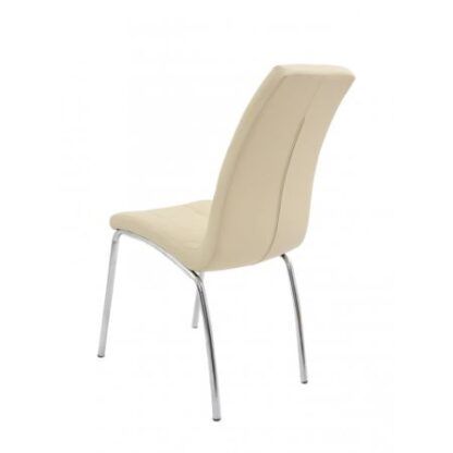 Scaun bucătărie S-02 Crem - imagine 3