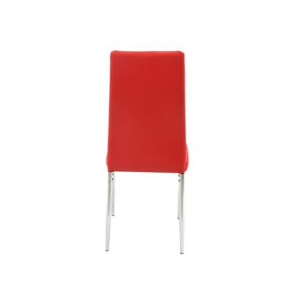 Scaun bucătărie S-03 roșu - imagine 3