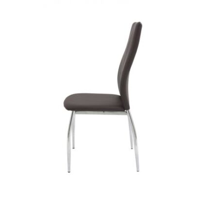 Scaun bucătărie S-06 maro - imagine 2