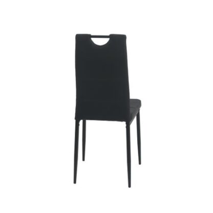 Scaun bucătărie S-54 negru - imagine 2