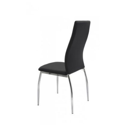 Scaun bucătărie S-06 negru - imagine 2