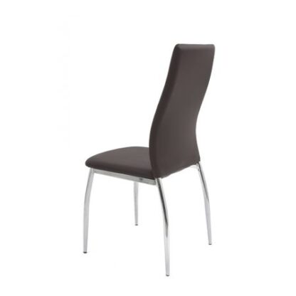 Scaun bucătărie S-06 maro - imagine 3
