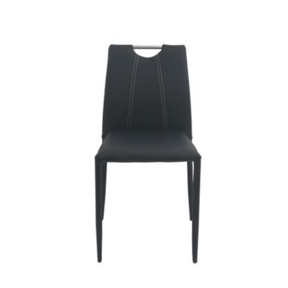 Scaun bucătărie S-22 negru - imagine 2
