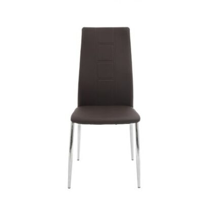 Scaun bucătărie S-06 maro - imagine 4