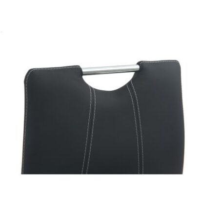 Scaun bucătărie S-22 negru - imagine 4
