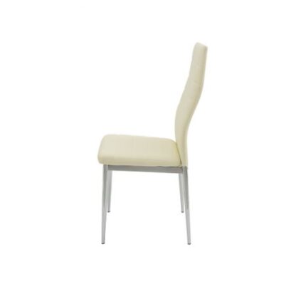 Scaun bucătărie S-03 crem - imagine 3