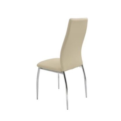 Scaun bucătărie S-06 crem - imagine 2