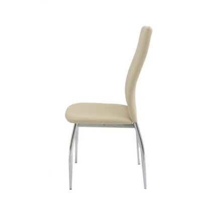 Scaun bucătărie S-06 crem - imagine 3