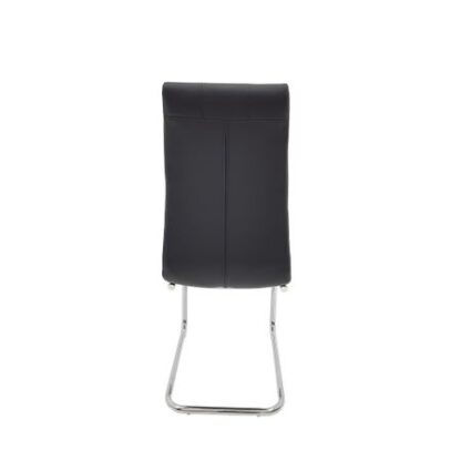 Scaun bucatarie S-123, negru - imagine 2
