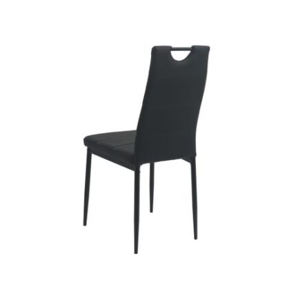 Scaun bucătărie S-54 negru - imagine 4