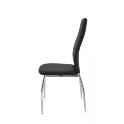 Scaun bucătărie S-06 negru - imagine 3