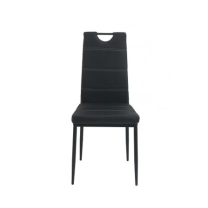 Scaun bucătărie S-54 negru - imagine 3
