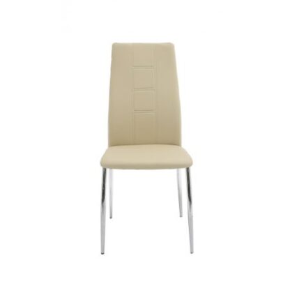 Scaun bucătărie S-06 crem - imagine 4