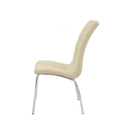 Scaun bucătărie S-02 Crem - imagine 2