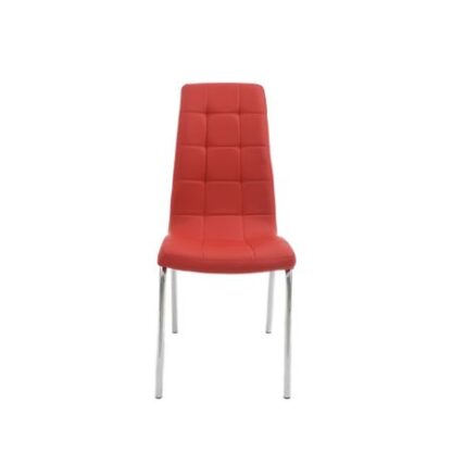 Scaun bucătărie S-02 roșu - imagine 5
