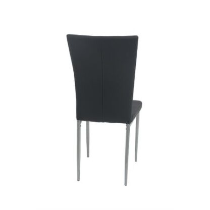 Scaun bucătărie S-57 negru - imagine 4