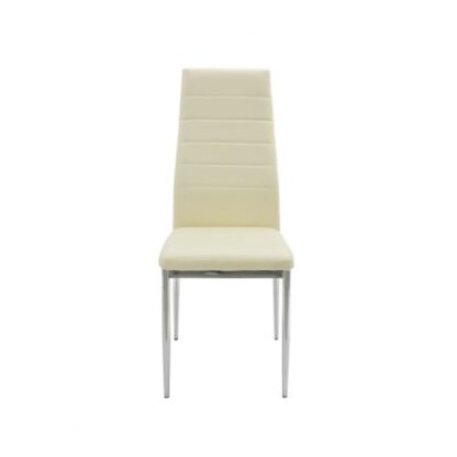 Scaun bucătărie S-03 crem - imagine 4