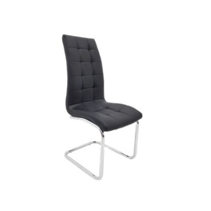 Scaun bucatarie S-123, negru
