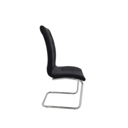 Scaun bucatarie S-123, negru - imagine 4