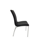 Scaun bucătărie S-122 negru - imagine 2