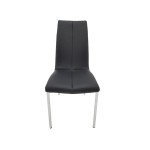 Scaun bucătărie S-122 negru - imagine 4