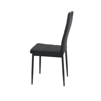 Scaun bucătărie S-54 negru - imagine 5